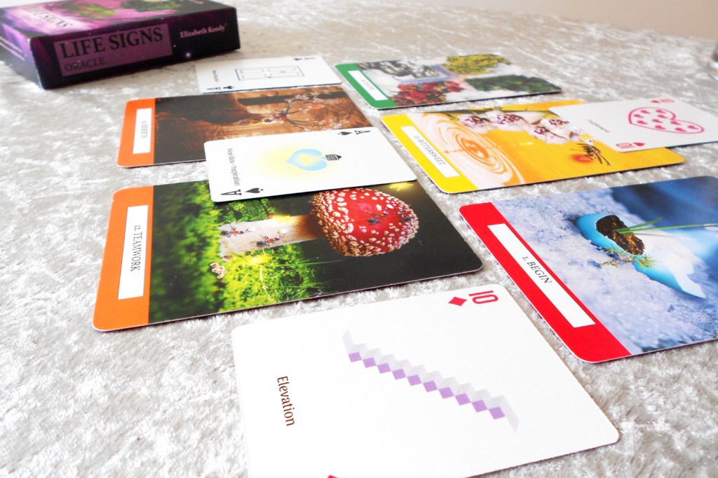 oracle cards by Elizabeth Keedy, how to read oracle cards course