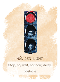 18. Red Light Daily Signs Oracle