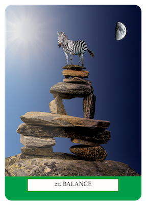 22. Balance Life Signs Oracle by Elizabeth Keedy