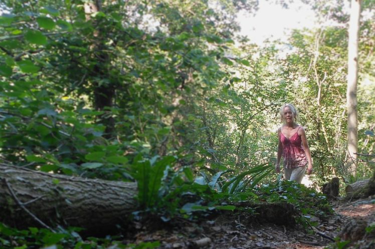 Elizabeth Keedy walking in nature